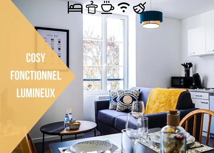 Le Petit Marin • Cosy • Netflix & Wifi • Proche Centre-Ville